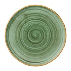 Churchill Stonecast Samphire Green Bord Met Opstaande Rand 25.9cm (6 stuks)