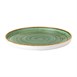 Churchill Stonecast Samphire Green Bord Met Opstaande Rand 25.9cm (6 stuks)