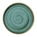 Churchill Stonecast Samphire Green Bord Met Opstaande Rand 22cm (6 stuks)