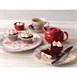 Churchill Rose Chintz Cranberry Bord 16.5cm (6 stuks)