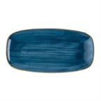 Churchill Stonecast Java Blue Chefs Ovaal Bord 29.8 x 15.2cm (12 stuks)