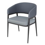 Bolero Meridian Binnenstoelen - Steengrijs Blauw (2 stuks)
