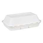 Fiesta Composteerbare Bagasse Voedselcontainers 400x335mm (200 stuks)