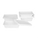 Fiesta Composteerbare Bagasse Voedsel Container Basissen 650ml (100 stuks)