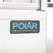 Polar C-Series Energie-Efficiënte Koelkast Met Gebogen Deur Wit 86Ltr