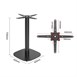 Bolero Black Cast Iron Table Base 720x420mm
