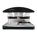 Verwarmingsstation met 2 GN-containers 2/3 Hotstation 2 Grillomax 3D 2000W