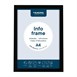 Europel Infokader / Zelfklevende Set Van 2 Stuks A4 Zwart