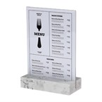 Europel Bordenhouder A5 Polystone Wit