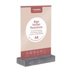 Europel Bordhouder A4 Polystone Antraciet
