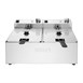 Buffalo Dubbele Tank Dubbele Mand 2X5Ltr Countertop Friteuse 2X2.8Kw