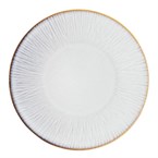 Olympia Drift Grijze Coupe Borden Met Reliëf, 280mm (4 Stuks)