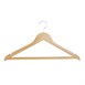 Bolero Natuurlijke Houten Hangers (10 stuks)