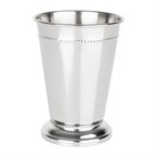 Olympia Barware Geborduurde Julep Beker Roestvrij Staal 370ml