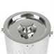 Olympia Geo Dubbelwandige Ijsemmer Roestvrij Staal - 2Ltr