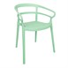 Bolero Mateo Caféstoelen Mintgroen (2 stuks)