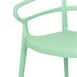 Bolero Mateo Caféstoelen Mintgroen (2 stuks)