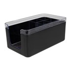 Olympia Kristallon Bar Caddy Zwart Abs