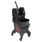 Jantex 20Ltr Hoge Mopemmer En Wringer - Rode Opdruk