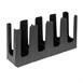 Nisbets Essentials 4-Slot Bekerhouder Polypropyleen Zwart