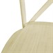 Bolero Manhattan Kruisrug Harsstoelen Naturel (4 stuks)