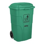 Jantex 120Ltr Container Met Voetpedaal Groen