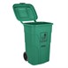 Jantex 120Ltr Container Met Voetpedaal Groen