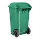 Jantex 120Ltr Container Met Voetpedaal Groen