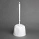 Nisbets Essentials Ronde Toiletborstel & Houder - Wit