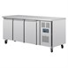 Polar U-serie 3-deurs counter met euronorm opslag 634Ltr