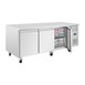Polar U-serie 3-deurs counter met euronorm opslag 634Ltr
