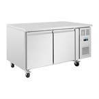 Polar U-serie 2-deurs counter met euronorm opslag 427Ltr