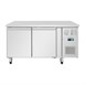 Polar U-serie 2-deurs counter met euronorm opslag 427Ltr