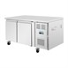Polar U-serie 2-deurs counter met euronorm opslag 427Ltr