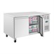Polar U-serie 2-deurs counter met euronorm opslag 427Ltr