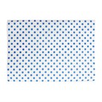 Fiesta Composteerbare Burgerwikkels Blauw Stip 250x350mm (200 stuks)