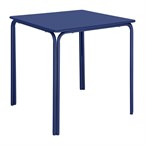 Bolero Adeline Stalen Vierkante Tafel 700mm Donker Blauw