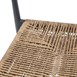 Bolero Eden PE gevlochten rattan outdoor barkrukken naturel (2stuks)