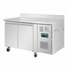 Polar U-Serie Dubbele Deurs Werkbank koeling met Achterwand 282Ltr