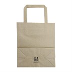 Fiesta Recycleerbare Platte Handvat Bruine Papieren Tassen Groot (250 stuks)