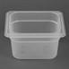 Nisbets Essentials Polypropyleen 1/6 Gastronormbak 100mm