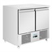 Polar U-Serie Geventileerde 2-Deurs Saladette 257Ltr