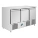 Polar U-Series Geventileerde 3-Deurs Saladette 400Ltr