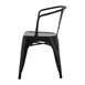 Bolero Bistro Curve Armstoelen Zwart (4 stuks)