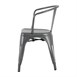 Bolero Bistro Curve Armstoelen Donkergrijs (4 stuks)