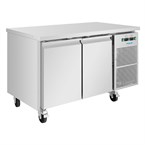 Polar U-Serie Koel-Vrieswerkbank Met 2 Deuren 124Ltr