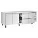 Polar U-Series koelwerkbank 4 lades & 2 deuren