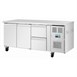 Polar U-Series koelwerkbank met 2 deuren en 2 laden 242Ltr