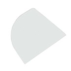 Polar gebogen zijglas