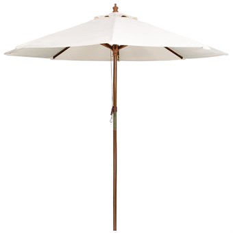 Bolero ronde parasol creme 3m